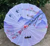 Papier Parapluie Parasol Mariage Brida Parapluie Imprimé À La Main Peinture Chinois Huilé Mini Parapluies Artisanat Avec Poignée Et Glands RRC386