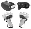 Conjunto de capa protetora VRAR Accessorise VR para Oculus Quest 2 Touch Controller Capa de silicone para fone de ouvido Almofada ocular para Quest 2 Acessórios VR 221115