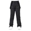 Pantalon de Ski hiver Ski hommes salopette épaissi chaud neige femmes coupe-vent imperméable Sports de plein air Snowboard costumes pantalons