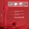 Vrouwelijk seks speelgoed krachtig clitoraal zuigen stimulator tong likken dubbelzijdige rozenvorm vibrator voor koppels