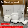 Per AirPods Pro 2 AIRPOD 3 Accessori per cuffie Solid Silicone Care di protezione Cine protettiva Copertura di ricarica wireless di 2a generazione