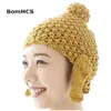 Beanie/Totenkopf-Kappen BomHCS Neues Design Lord Buddha Caps handgestrickt Lustige Persönlichkeit Warme Mütze Beanie T221020