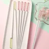 Japanse eetstokjes Amber Sakura Food Chopsticks Niet-slip Hoge temperatuur Resistent Sushi Sticks AFBEELDINGEN Keukengadgets