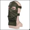 Maski imprezowe Maski Riddler Cosplay Lateks Maski Kask Hełm Maskarada na Halloween Costume Props 220715 Drop dostaw