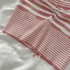 Débardeurs pour femmes Pearl Diary Style d'été Poitrine Wrap Beauté Dos Sexy Stripe Tricot Top Femmes All-Match Unique Sans Manches Près du Corps