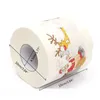 Servilletas de papel de rollo de papel higiénico de Navidad Papel de baño de Papá Noel Papel de decoración de Navidad Año Nuevo RRC384