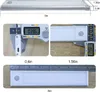 Sk￥pbelysning 8 tum r￶relsesensor Ljusbordslampa med USB-uppladdningsbar tr￥dl￶s och icke-bl￤ndande belysning f￶r k￶k eller trappor