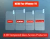 Screen Protector Tempered Glass Film 0.33Mm With Paper Box For Iphone 14 13 12 11 Pro Max Xs Xr 7 8 Plus Lg Stylo 6 Samsung A73 A53 5G Toughened