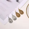 Dangle Earrings Fashion Goldcolor Vintage Bohemia Long Drop Drop Conhing Rhinestone Brincos Jewelry