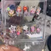 Falsche Nägel y2k mit Designs Cartoon Full Cover Long Kawaii Press On Fake Charms Halloween Nail Art Dekoration 221031