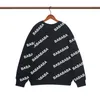 2022 Mens Womens Designers BA Suéteres Pullover Hombres Sudadera con capucha Suéter de manga larga Sudadera Bordado Prendas de punto Ropa de hombre Ropa de invierno