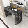 Papéis de parede Marmore auto-adesivo papel de parede banheiro armário de cozinha de cozinha contato a água de cor sólida decoração de decoração de adesivo de adesivo