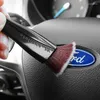 Spolverare la spazzola per la pulizia della spugna dell'auto Rimuovi il doppio lato per il pannello dell'aria condizionata Gap Auto Wash Tools Meter Detailing Cleaner