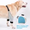 Hundkläder Elbow Brace Protector Mjuk andningsbar smärtlindring axelstöd ärmar för hundar WK 221103