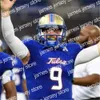 Football Custom Tulsa Golden Hurricane Football Jersey NCAA Jerry Ostroski Keenen Johnson Santana Deneric Prince T.K. Wilkerson Col