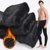 Sous-vêtements thermiques pour hommes sous-vêtements pour hommes hiver Long Johns leggings épais en polaire porter par temps froid grande taille XL à 6XL 221114