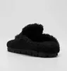Super jakość Zimowe ciepłe pantofle damskie buty wewnątrz/na zewnątrz rDesigner rakiety śnieżne Krótkie buty damskie mieszkania Bawełniane shearling zamszowe kapcie EU35-40