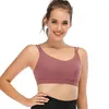 Completo da yoga LUKITAS Reggiseno sportivo da donna Fitness Top Push Up Traspirante Comodo Nylon Solido Corsa Femme Gym Abbigliamento attivo Allenamento