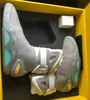 2023 Buty LED Automatyczne sznurówki ciemnoszary oświetlenie magów czarne czerwone mag Sneakers Marty McFly's Air Mags Powrót do przyszłego blasku w with with with