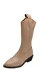 HBP Women Shoes Boots Leather 35-43 Tamanho Novo moda coa coa coxa de salto alto FELIA FAT FAT FELE British Style Point Slave Knight 42