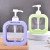 Storage Bottles 500ML Household Soap Dispenser Shampoo Hand Laundry Liquid Container Sub-bottle Press Type Bathroom Shower Gel Bottle