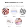 Attrezzatura per nail art 5 su 1 asciugatrice lucidatrice LED multiplo P LAMPAGGIO ALTRAPIAMENTO APCANITORE ACCOLO INSOCOLO MACCHINO STRUMENTO CILLOW MANA 221031