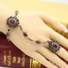 Neovisson – ensemble de boucles d'oreilles et collier turc pour femmes, Bracelet en résine couleur or Antique, anneau à maillons, vêtements taille libre