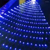 سلاسل 2 × 2/10x1/6x4m LED صافي ضوء الشبكة في الهواء الطلق شبكة إكليل الستار