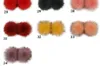Flores decorativas de f￡brica grinaldas de pele pompons para chap￩us 4 polegadas Faux Fur Balls Fluffy Pompons Offil