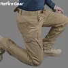 Pantaloni da uomo IX9 City Tattici Cargo da uomo da combattimento SWAT Esercito Militare Cotone Molte tasche Pantaloni elasticizzati flessibili da uomo Casual XXXL 221115