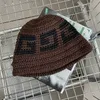 Berretti/berretti con teschio Cappello da pescatore lavorato a maglia con alfabeto giapponese retrò da donna Autunno e inverno All-match per il tempo libero all'aperto e caldi cappelli a secchiello T221020