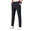 Heren Broek 2022 Zomer Heren Golfbroek Sneldrogend Lang Met Zakken Heren Casual Ademend Relaxed Fit Man