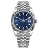 トップブランド126234 126334 126200 DateJust Watches Men Mechanical Automatic Watch Reloj Business Steel Claspステンレススチールラグジュアリーメンズリストウォッチ