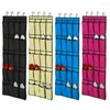 Scatole portaoggetti 20 tasche appese sopra la porta Scarpiera Armadio Organizer Rack Tidy Space Saver Borsa a parete con ganci