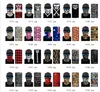 Skull Half Face Mask Scarf Bandana Bike Motorcykel Dammtrodt Proce Scarf Neck Scarves Masker Cycling Festival Cosplay Ski Biker pannband