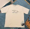 Lanvin Shirt Trendy Lanvins x Galeryes Dept Loose and Women's Beiged Haftled Haftle Short Rleeves Fashion T-Shirt Lanvin Shoe 1 2aok