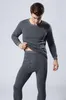 Männer Thermo-Unterwäsche Lange Unterhosen Für Männer Winter Dicke Thermo Sets Kleidung Momen Warm Halten 4XL 221114