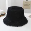 Conception Pliable Lavé Denim Seau Chapeaux Femmes Unisexe Bob Caps Hip Hop Gorros Chapeau Hommes En Plein Air Pêche Chasse Panama Cap