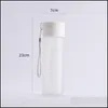 Bouteilles D'eau En Plein Air De Grande Capacité Bouteille D'eau De Sport Coupe En Plastique Givré Portable Corde Bouteilles Cadeau Tasse Personnalisable Imprimer Logo Dhm3P