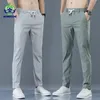 Mens Pants Trousers Spring Summer Thin Green Solid Color Fashion Pocket Applique Full Length Casual Work Pantalon 221115