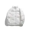 Birleştirme katı pamuk çift ceket havlusu nakış high cadde sonbahar kış sıcak palto rüzgar geçirmez moda pamuk ceketler my93
