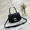 M46548 S23 Fashion Shoulder Bags Sector 23.5cm Handbag Bags Designer Tote022 Women Gold Black Slover Chain Genuine Leather Hand Bag Mini Tote