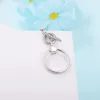 925 Sterling Silver Moments O Pendant T-Bar Pendant Halsbandkedja för kvinnor Män Fit Style Halsband Gift Smycken 391157C00-501422170