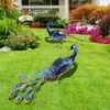 Luce solare da giardino Patio LED a forma di animale Art Lamp Yard Statue Walkway Pathway Backyard Decor Scultura Ornamento