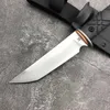 Японский стиль прямой нож E52100 Blade G10 Ручка с Kydex Sheath Выживание военная тактическая оборона обороны на открытом воздухе охота на лагерь карманные ножи