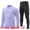 2023 Survêtement de football Real Madrid Chandal Futbol Survetement de football Real Madrid MODRIC Kits d'entraînement pour enfants