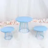 Bakeware Tools Bels Bolo Blue Stand Style Dreamy Wedding Fondant Home Decoration Kitchen Bar Sobersert Table