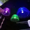 Cordes extérieures à fibre optique méduse de jarrets légers légers de Noël fée de fée suspendu la lampe de guirlande de jardin décor de terrasse