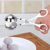 Meat Baller Maker Poultry Tools Stainless Steel Tongs Cake Pop Melon Cookie Rice Dough Ice Fruits Meatball Cream Kitchen Tools 1223623