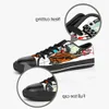 Diy Custom Shoes topMen Low Women Top Canvas Skateboard Sneakers Triple Black Customization Uv Printing Sports Sneakers Xuebi 160-3 ization